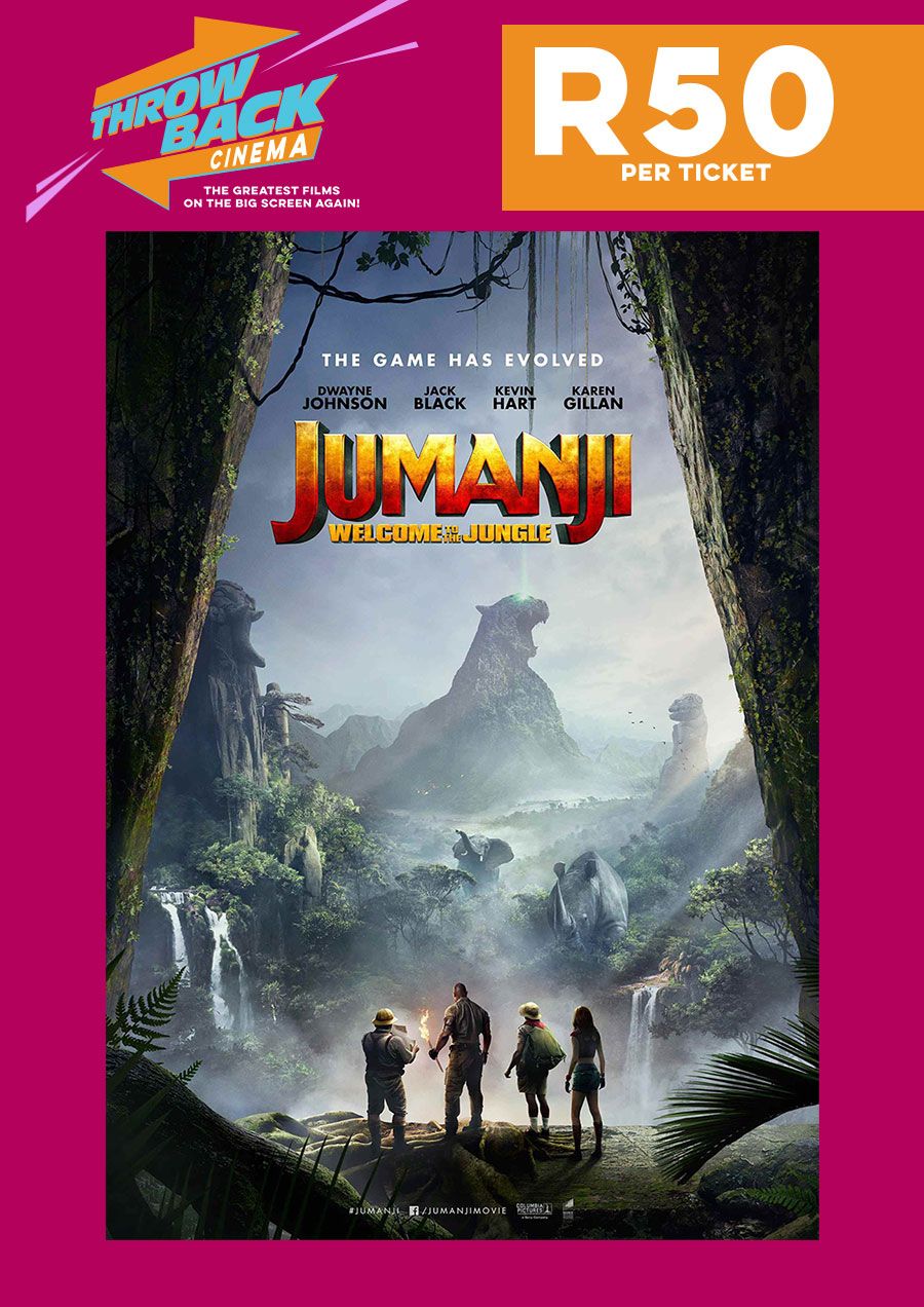 Jumanji: Welcome to the Jungle (Throwback Cinema)